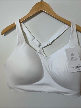 Athleta White Seamless T-Back Lounge Bra
